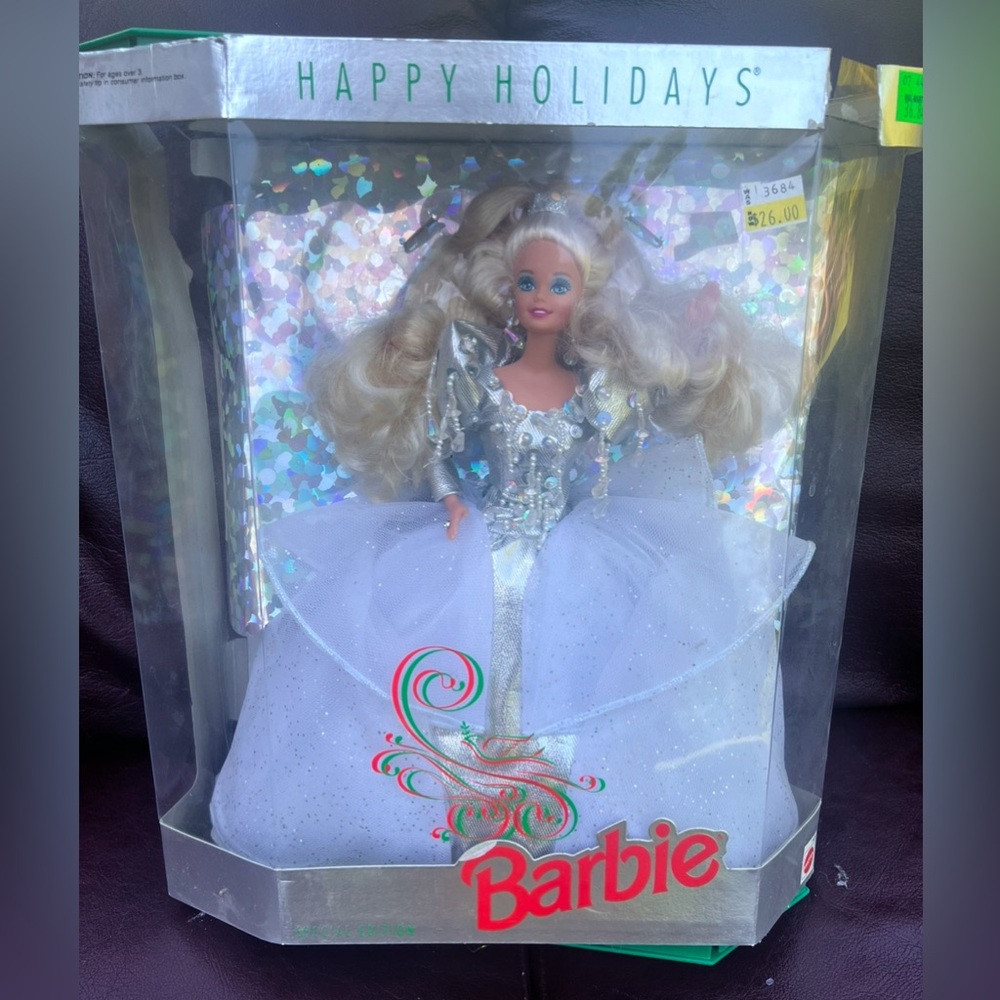 1992 Special Edition Holiday Barbie Fantasy in Sparkling  *Box Flaws*